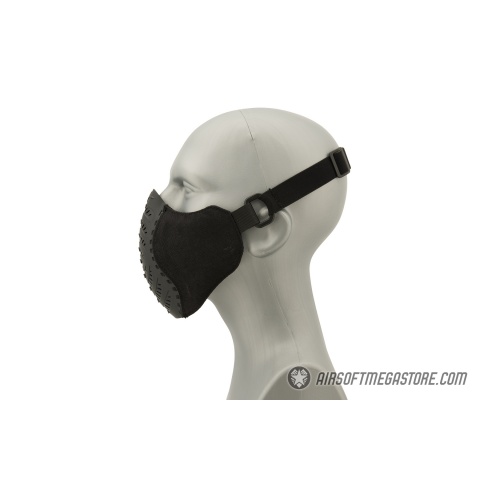 G-Force Ventilated Discreet Half Face Mask - BLACK