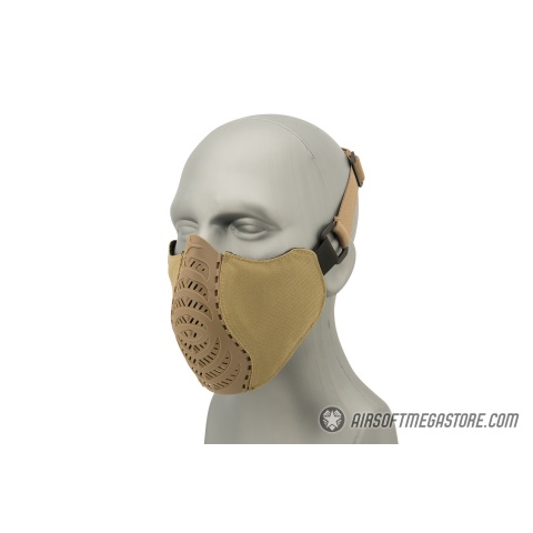 G-Force Ventilated Discreet Half Face Mask - DARK EARTH