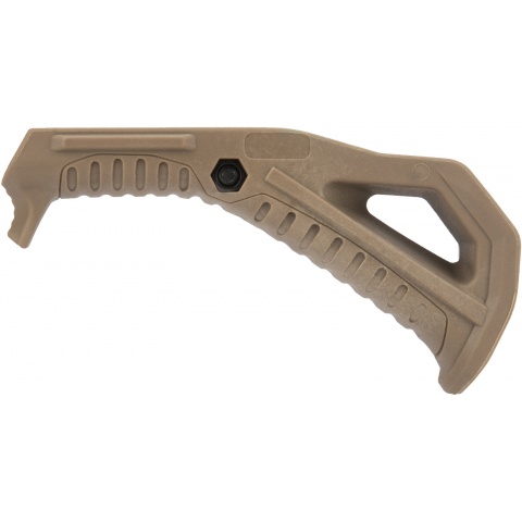 G-Force Picatinny Grooved Angled Foregrip - DARK EARTH