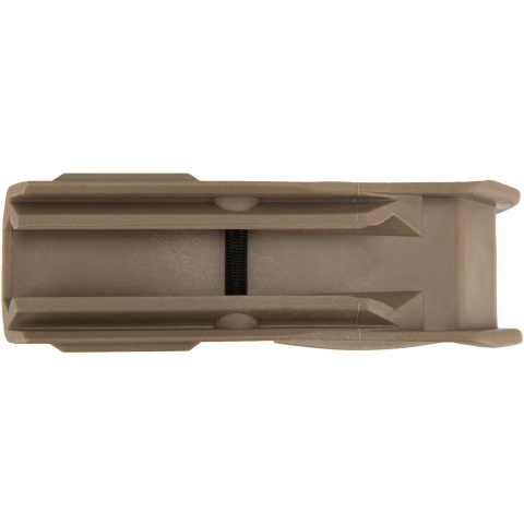 G-Force Picatinny Grooved Angled Foregrip - DARK EARTH