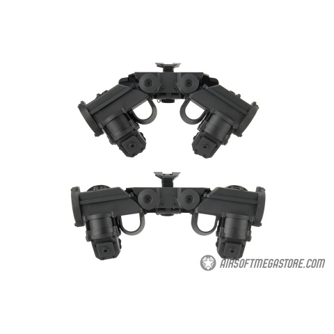 Lancer Tactical Dummy PVS-21 NVG Night Vision Goggles  - BLACK