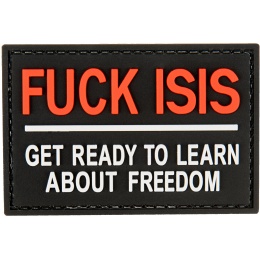 G-Force Get Ready to Learn About Freedom PVC Morale Patch