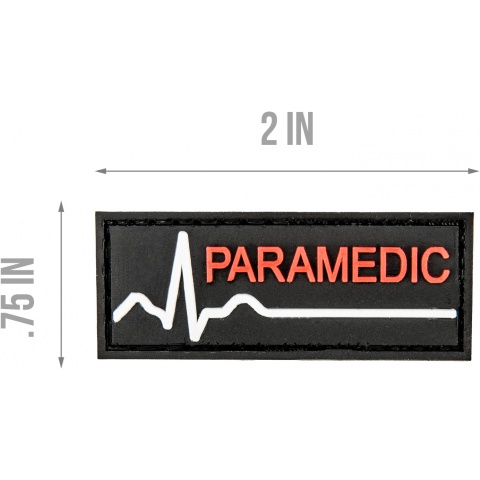 G-Force Paramedic PVC Morale Patch