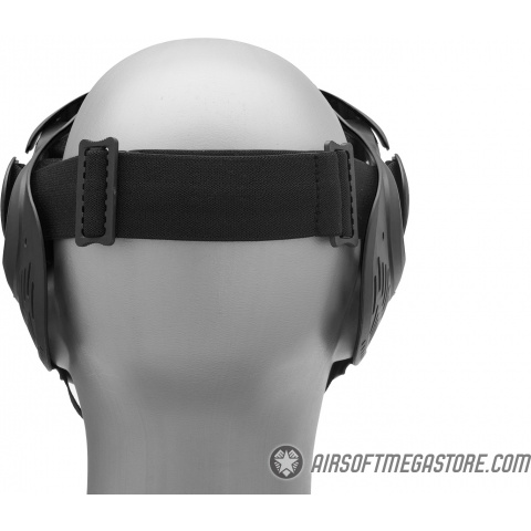 G-Force F2 Single Layer Full Face Mask - BLACK