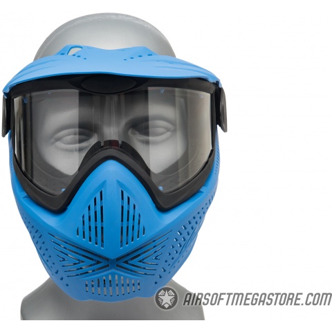 G-Force F2 Single Layer Full Face Mask - BLUE