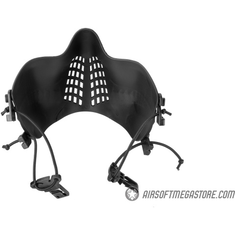 Lower Attack Face Protection - BLACK