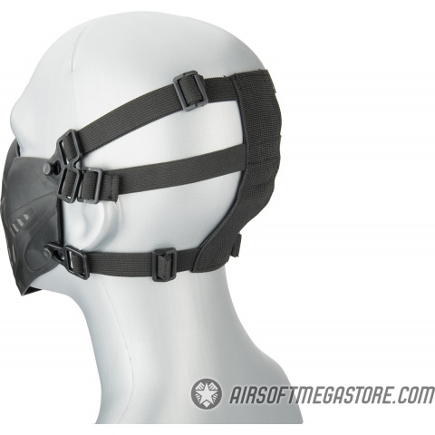 Lower Attack Face Protection - BLACK