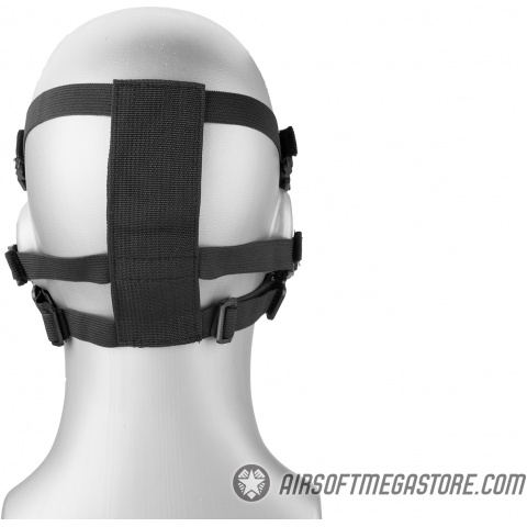 Lower Attack Face Protection - BLACK