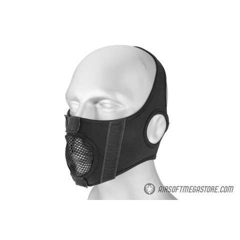 Lower Skull Mask Face Protection - GREEN