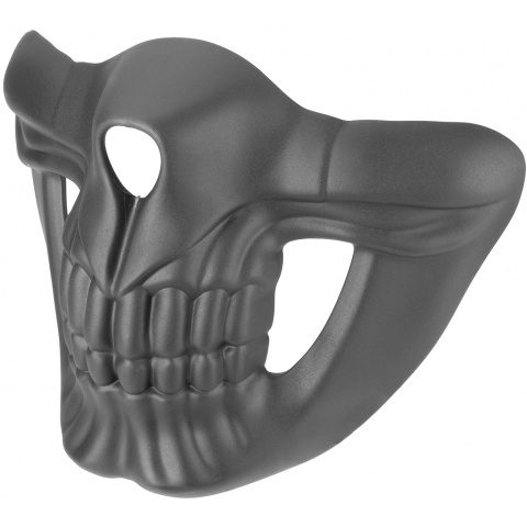 Lower Skull Mask Face Protection - BLACK