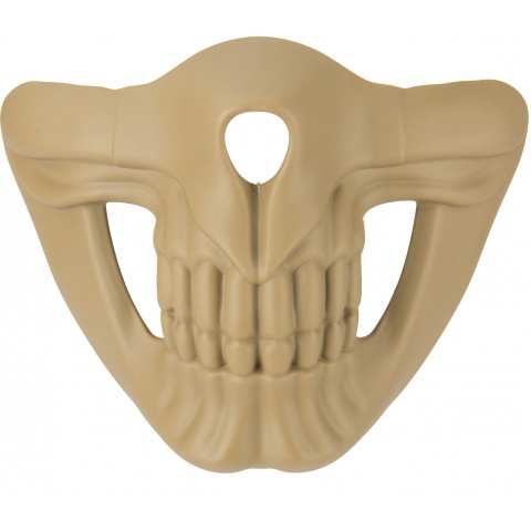 Lower Skull Mask Face Protection - TAN