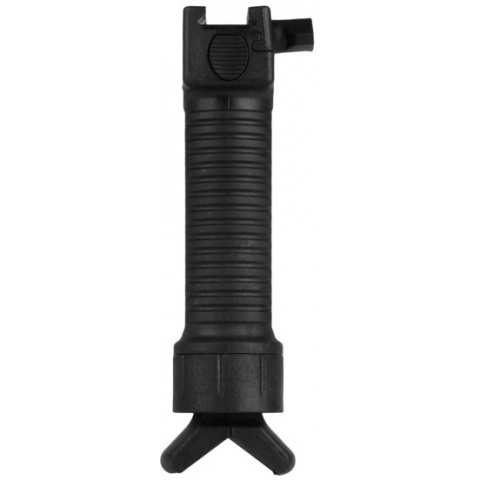 FDG Rapid Deploy Bipod Foregrip for Airsoft AEG Rifles - BLACK