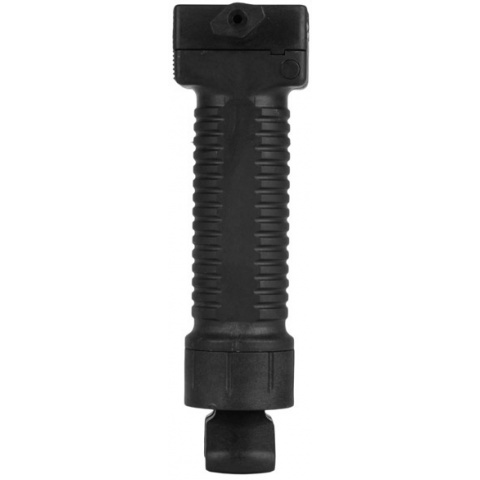 FDG Rapid Deploy Bipod Foregrip for Airsoft AEG Rifles - BLACK