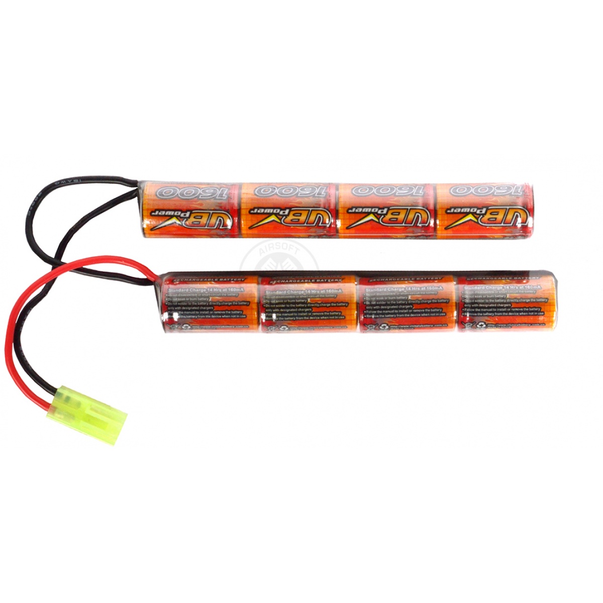 Vb Power Aeg Stick Battery 8.4v 1600 Mah Deans Ni-Mh A K Series Battery 