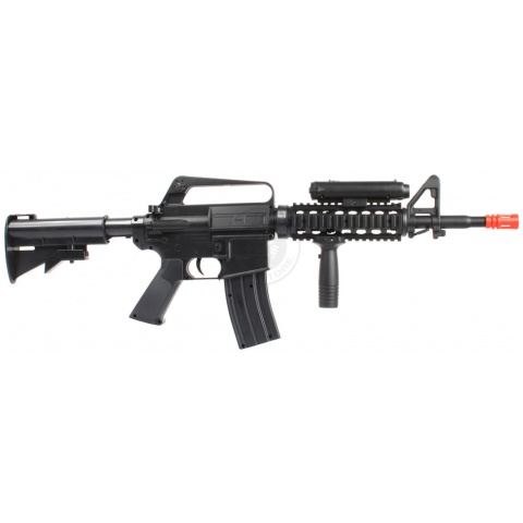 WellFire Airsoft M4 RIS Spring Rifle w/ Tactical Accessories