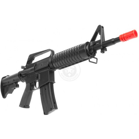 Well Fire MR711 M4A1 Airsoft Spring Rifle w/ Adjustable Stock (Color: Black)