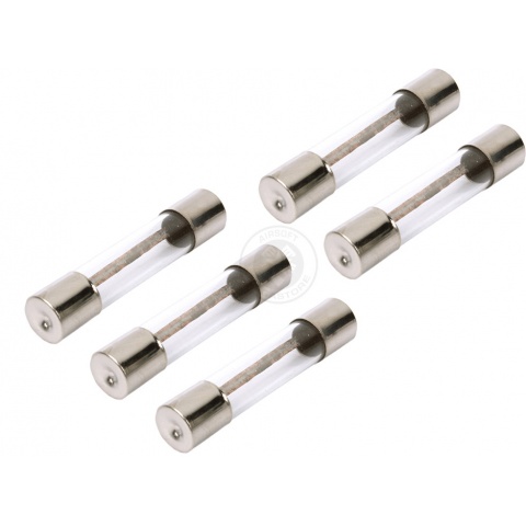 PACK OF 5 Standard 25A Quality Fuses - For AEGs
