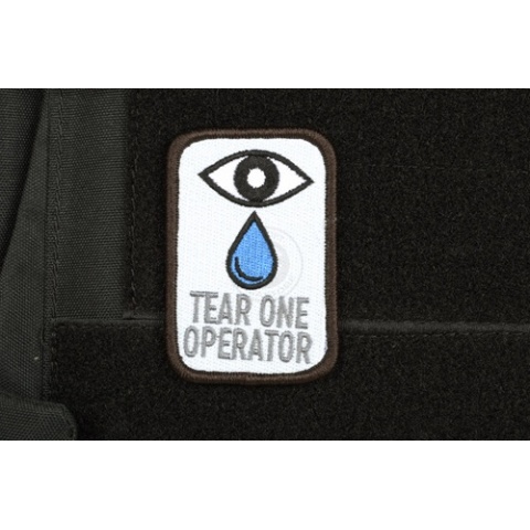 AMS Airsoft Premium Tear One Operator Patch - Full Color