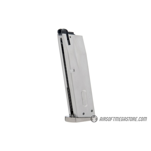 WE Tech RPD Biohazard Samurai Edge M92 GBB Pistol (Semi-Auto/Full-Auto) - SILVER