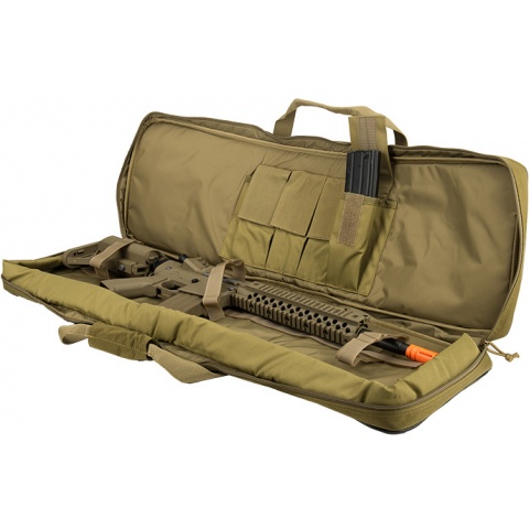 Flyye Industries 1000D Cordura 35-Inch Rifle Bag w/ Carry Strap - KHAKI