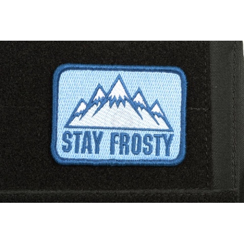 AMS Airsoft Stay Frosty Patch - Full Color - Hi-Fidelity Patch Series