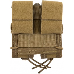 High Speed Gear Polymer Double Pistol TACO® Magazine Pouch - COYOTE BROWN