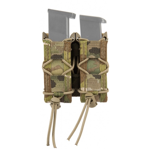 High Speed Gear Polymer Double Pistol TACO® Magazine Pouch - MULTICAM