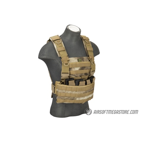 Flyye Industries 1000D Cordura WSH MOLLE Chest Rig - A-TACS