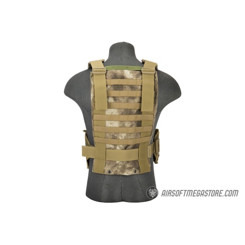 Flyye Industries 1000D Cordura WSH MOLLE Chest Rig - A-TACS