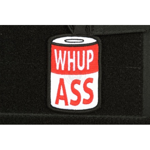 AMS Airsoft Whup Ass Patch - Full Color - Premium Hi-Fidelity Series