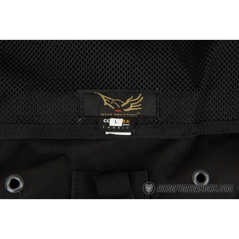 Flyye Industries 1000D Cordura Large Recon Vest w/ 9 Pouches [LRG] - BLACK