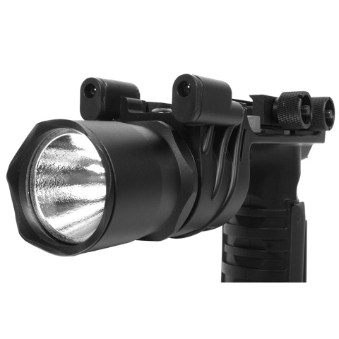 Trilogy Tactical Foregrip LED Flashlight w/ 2 LED Nav Lights