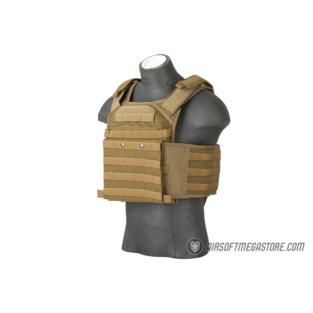 Flyye Industries MOLLE FAPC Gen2 Tactical Vest w/ MOLLE Cummerbund - COYOTE  BROWN