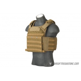 Flyye Industries MOLLE FAPC Gen2 Tactical Vest w/ MOLLE Cummerbund - COYOTE BROWN