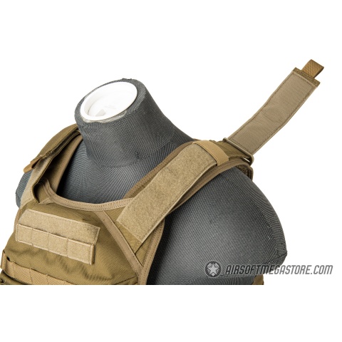 Flyye Industries MOLLE FAPC Gen2 Tactical Vest w/ MOLLE Cummerbund - COYOTE BROWN