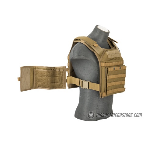 Flyye Industries MOLLE FAPC Gen2 Tactical Vest w/ MOLLE Cummerbund - COYOTE BROWN