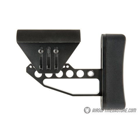 Ranger Armory Lightweight Tactical Stock w/ Cheek Riser - BLACK