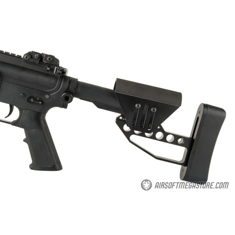 Ranger Armory Lightweight Tactical Stock w/ Cheek Riser - BLACK