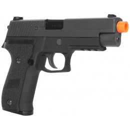 WE-Tech Full Metal F226 Series MK25 Gas Blowback GBB Airsoft Pistol (Color: Black)