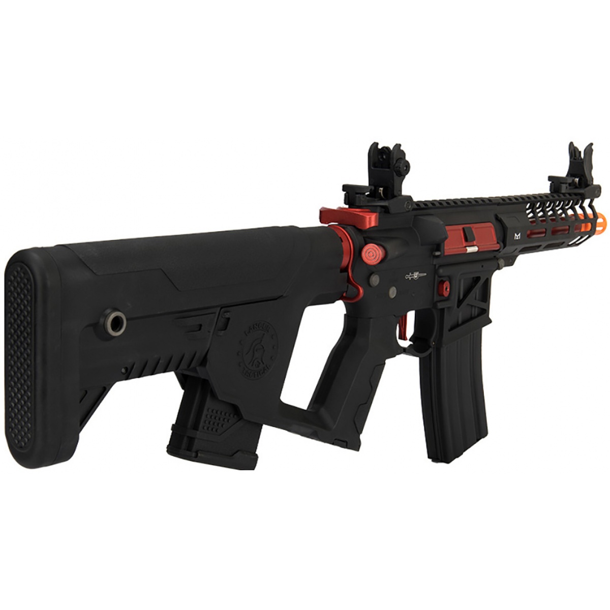 Details about   Lancer Tactical Enforcer NEEDLETAIL Skeleton AEG LOW BLACK RED Airsoft Rifle 