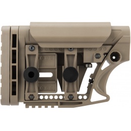 G-Force Adjustable Stock for Carbine Airsoft Rifles - TAN