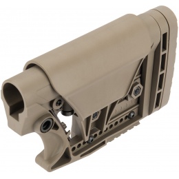 G-Force Adjustable Stock for Carbine Airsoft Rifles - TAN