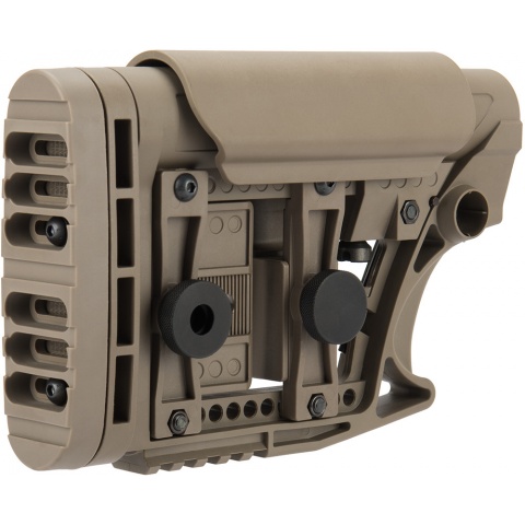 G-Force Adjustable Stock for Carbine Airsoft Rifles - TAN