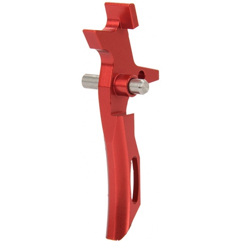 Lancer Tactical RA Style Aluminum Trigger for AEG Airsoft Rifles - RED