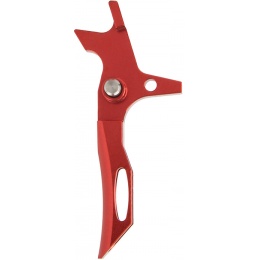 Lancer Tactical RA Style Aluminum Trigger for AEG Airsoft Rifles - RED