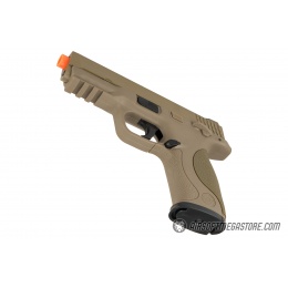 UK ARMS G53 Airsoft Spring Pistol w/ Laser - TAN