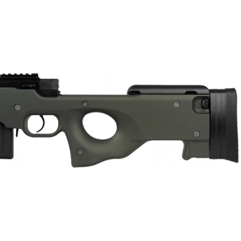 Tokyo Marui L96 AWS Bolt Action Airsoft Sniper Rifle w/ Bull Barrel - OLIVE DRAB