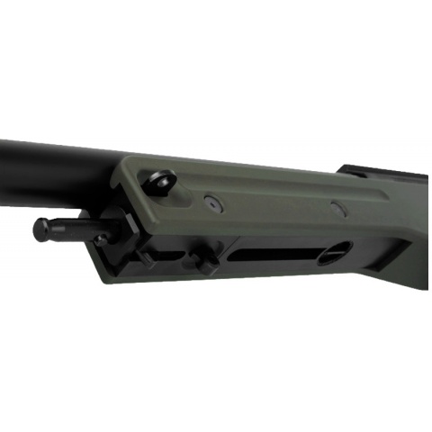 Tokyo Marui L96 AWS Bolt Action Airsoft Sniper Rifle w/ Bull Barrel - OLIVE DRAB