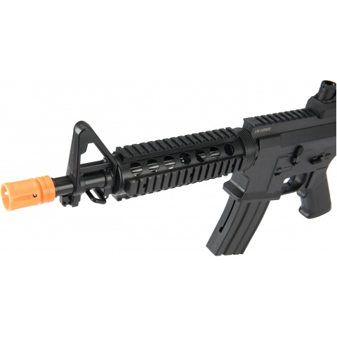 UK Arms P2206 Quad RIS M4 Spring Rifle - BLACK