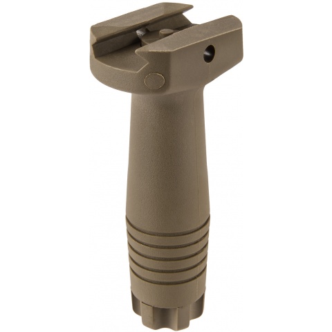 Lancer Tactical Nylon Polymer Picatinny Vertical Foregrip - TAN